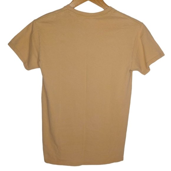 Vintage Colonial Williamsburg Men's Small T Shirt Be Part Of The Story Tan Retro - Picture 2 of 6